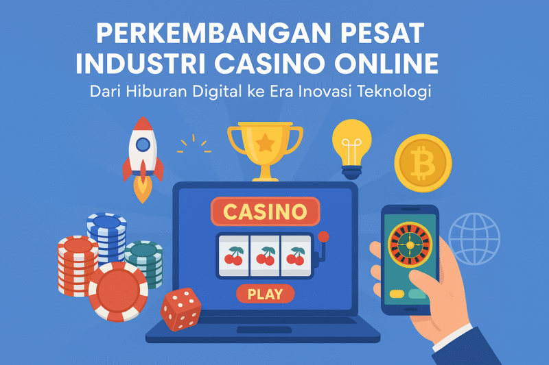Perkembangan Pesat Industri Casino Online: Dari Hiburan Digital ke Era Inovasi Teknologi