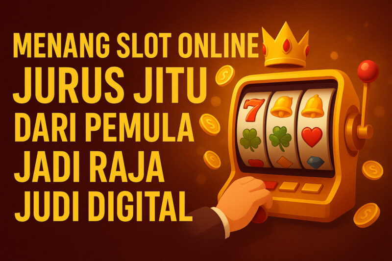 Jurus Jitu Menang Slot Online: Dari Pemula Jadi Raja Judi Digital